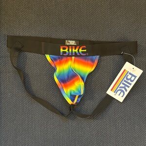 BIKE Rainbow Pride Jockstrap | NWT | Medium